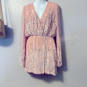 lovers and Friends sequence mini dress small